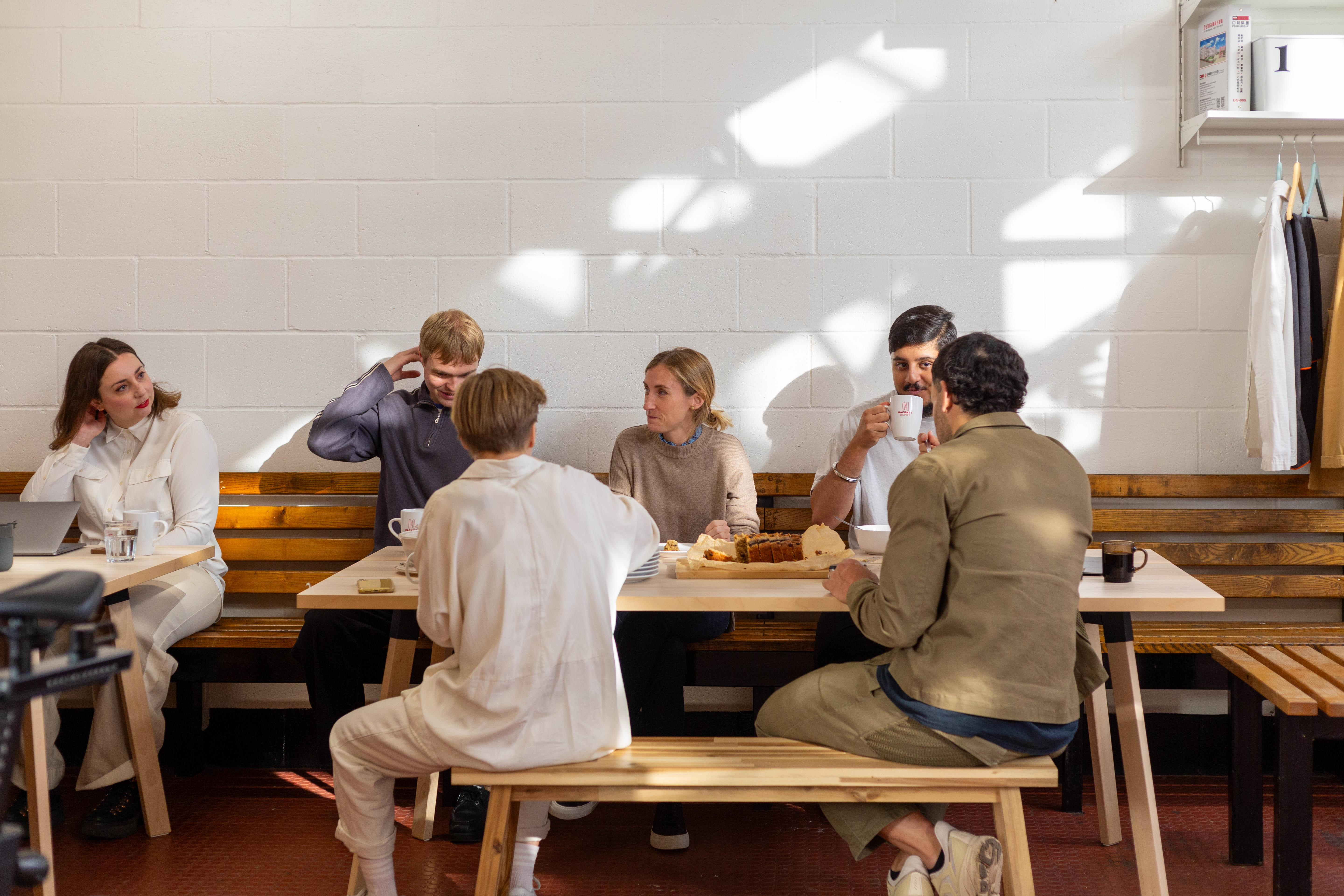 A Hackney Depot studio interior with daylight and character
